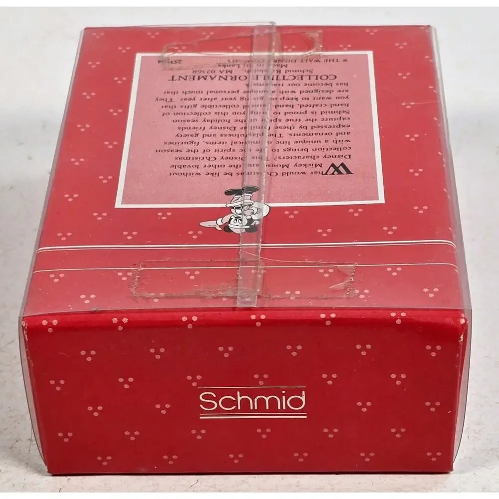Schmid Disney Characters Minnie Mouse Ceramic Face Collectible Ornament 253504
